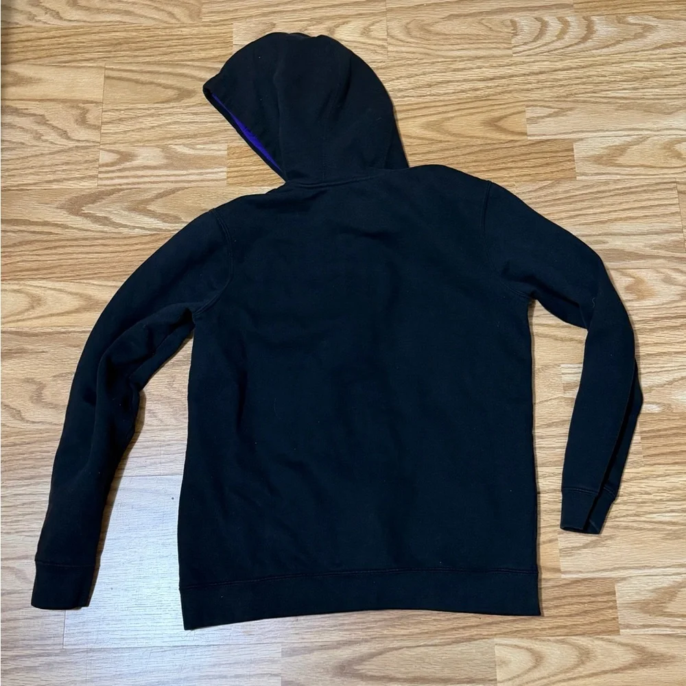 NFL Minnesota Vikings Youth Full Zip Hoodie Sweatshirt L/G 14–16 Black Purple